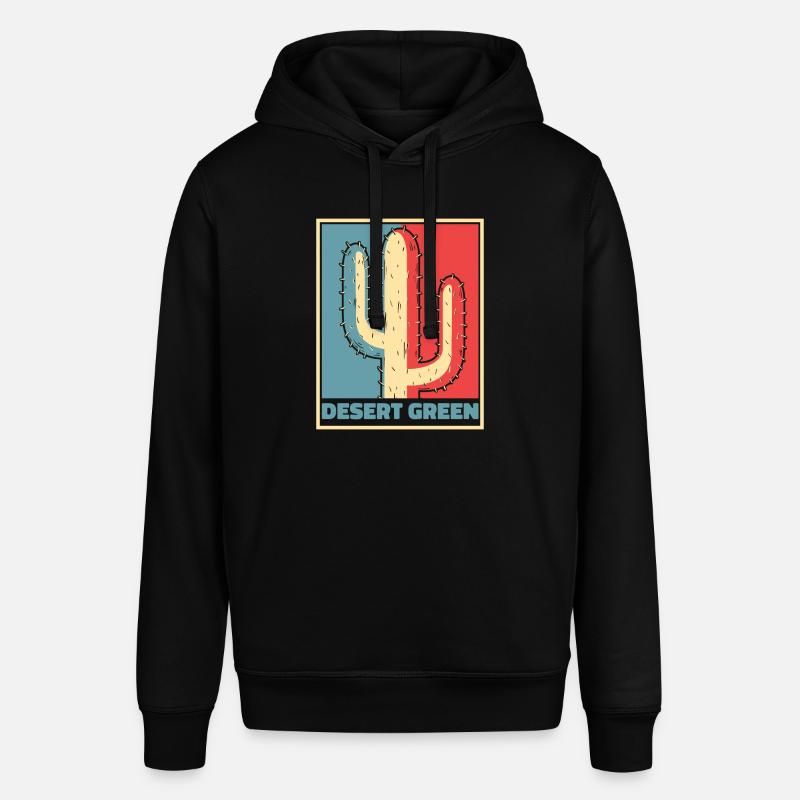 Jardin de cactus - Sweat à capuche SOUNDER Stanley/Stella Unisexe - noir