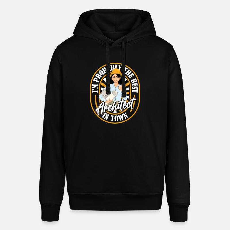 Architecture d’architecte drôle - Sweat à capuche SOUNDER Stanley/Stella Unisexe - noir