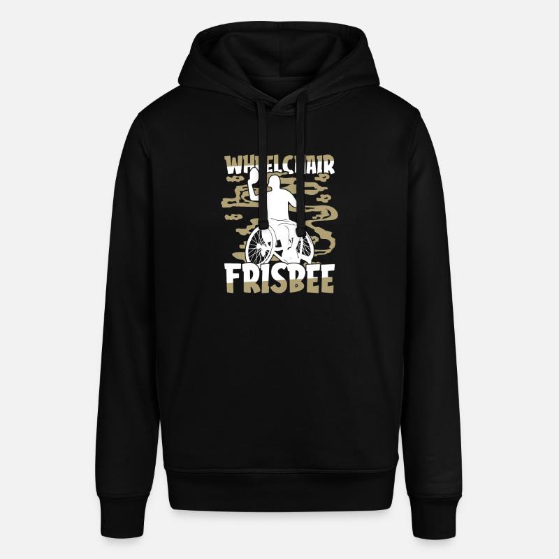 Frisbee Fauteuil roulant - Sweat à capuche SOUNDER Stanley/Stella Unisexe - noir