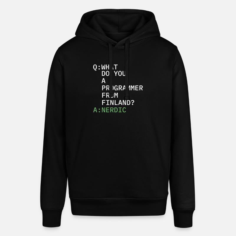 Entwickler Coder Programmierer Komisch - Stanley/Stella Unisex Hoodie SOUNDER - Schwarz