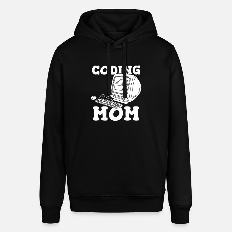 Developer Coder Programmer Mother - Stanley/Stella SOUNDER Unisex Hoodie - black
