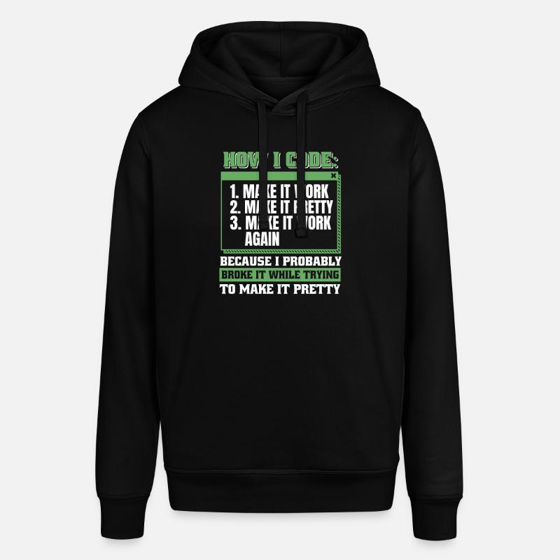 Entwickler Coder Programmierer - Stanley/Stella Unisex Hoodie SOUNDER - Schwarz