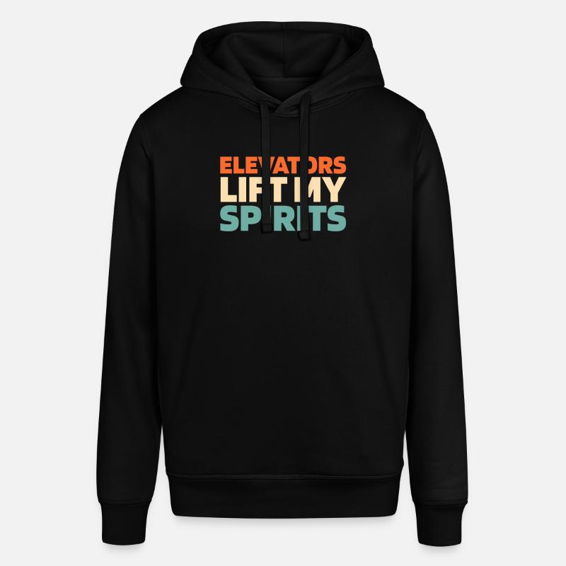 Elevator Elevator - Stanley/Stella SOUNDER Unisex Hoodie - black