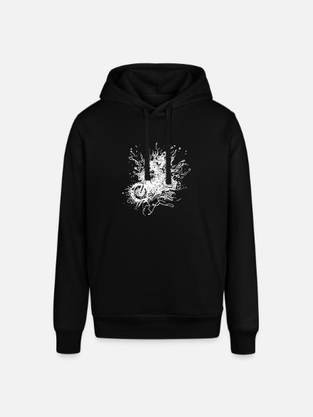 Racing Moto Tattoo Splash Style - Sweat à capuche SOUNDER Stanley/Stella Unisexe - noir