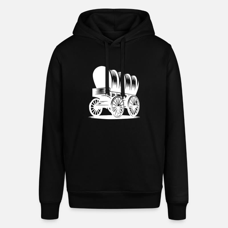 Chariot couvert pour chevaux - Sweat à capuche SOUNDER Stanley/Stella Unisexe - noir
