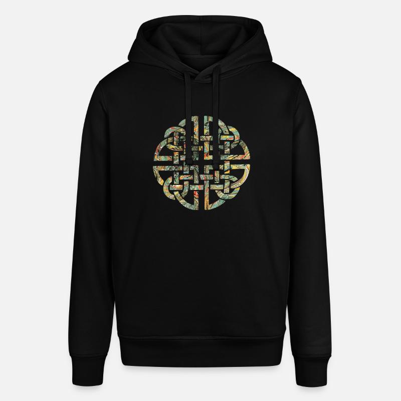 Celtic knot 8 e 200 - Stanley/Stella SOUNDER Unisex Hoodie - black