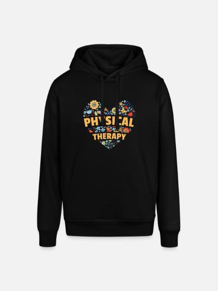 Physiotherapy Heart Physiotherapy - Stanley/Stella SOUNDER Unisex Hoodie - black