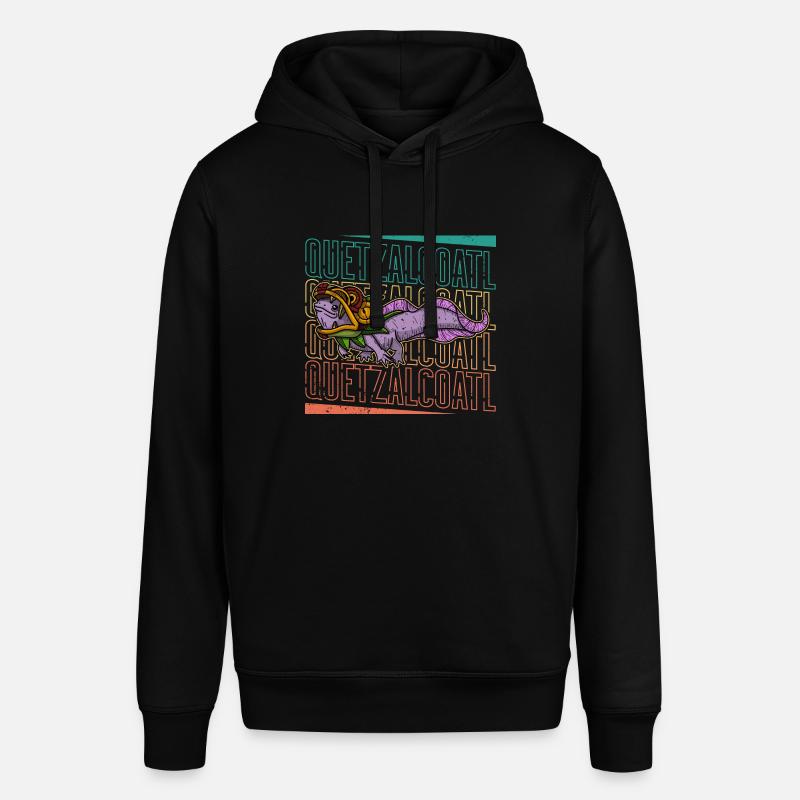 Quetzalcoatl Axolotl Mexique Divinité Aztèque - Sweat à capuche SOUNDER Stanley/Stella Unisexe - noir