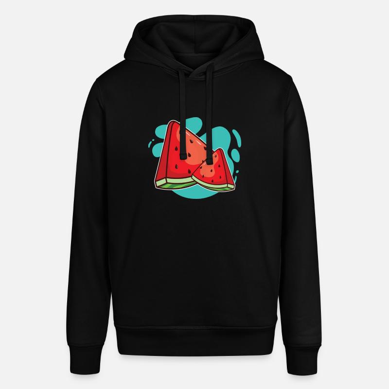 Pastèque - Sweat à capuche SOUNDER Stanley/Stella Unisexe - noir