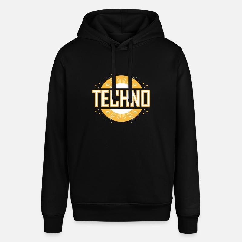 Techno - Sweat à capuche SOUNDER Stanley/Stella Unisexe - noir