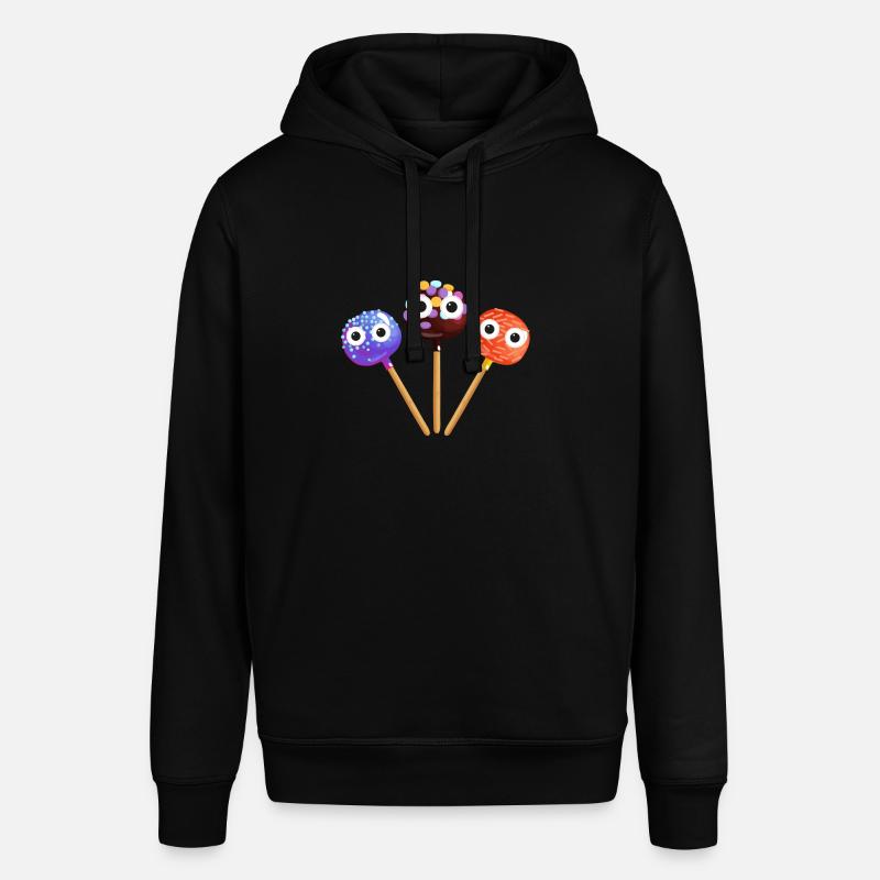 sucette,cakepop,sucette,gâteau - Sweat à capuche SOUNDER Stanley/Stella Unisexe - noir