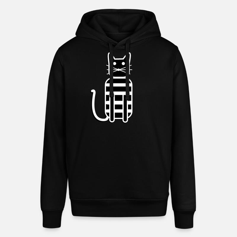 Amour du chat - Sweat à capuche SOUNDER Stanley/Stella Unisexe - noir