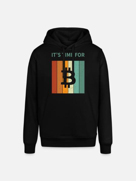 Bitcoin - Stanley/Stella SOUNDER Unisex Hoodie - black