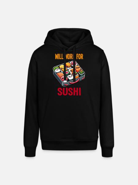 Fonctionnera pour Sushi - Sweat à capuche SOUNDER Stanley/Stella Unisexe - noir