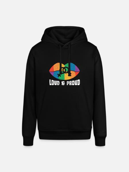 Gay Gay Gay Lesbisk LGBT - Stanley/Stella SOUNDER unisex hoodie - sort