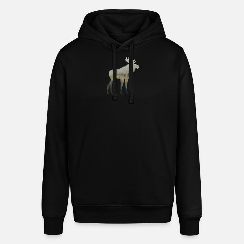 Eligogne forêt - Sweat à capuche SOUNDER Stanley/Stella Unisexe - noir