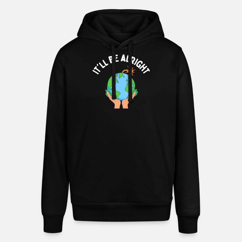Es wird schon gut - Stanley/Stella Unisex Hoodie SOUNDER - Schwarz