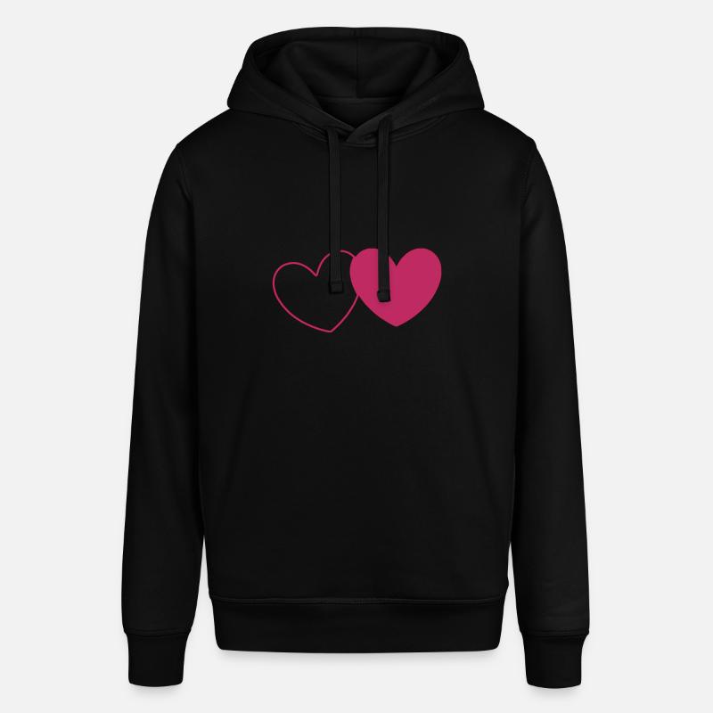 Saint-Valentin, Saint-Valentin, Saint-Valentin - Sweat à capuche SOUNDER Stanley/Stella Unisexe - noir