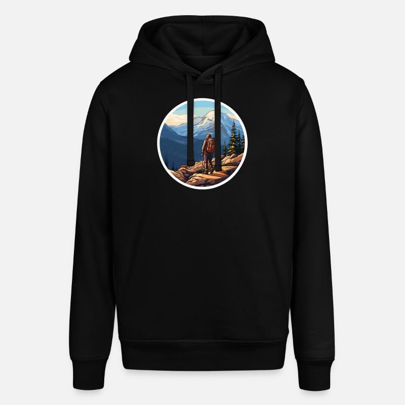 Wandern oder Hiking - Stanley/Stella Unisex Hoodie SOUNDER - Schwarz