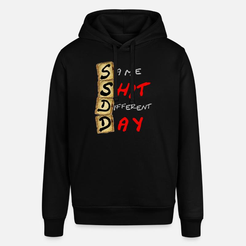 SSDD Same Shit Different Day - Sweat à capuche SOUNDER Stanley/Stella Unisexe - noir