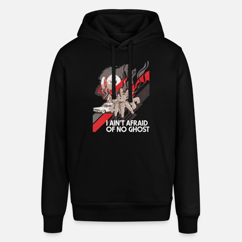 Ghostbusters Kampf Mit Marshmallow-Mann - Stanley/Stella Unisex Hoodie SOUNDER - Schwarz