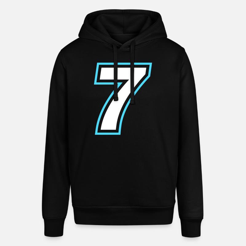 7 nombre symbole - Sweat à capuche SOUNDER Stanley/Stella Unisexe - noir