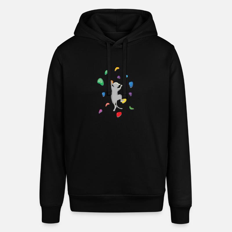 Mur d’escalade de chat domestique - Sweat à capuche SOUNDER Stanley/Stella Unisexe - noir