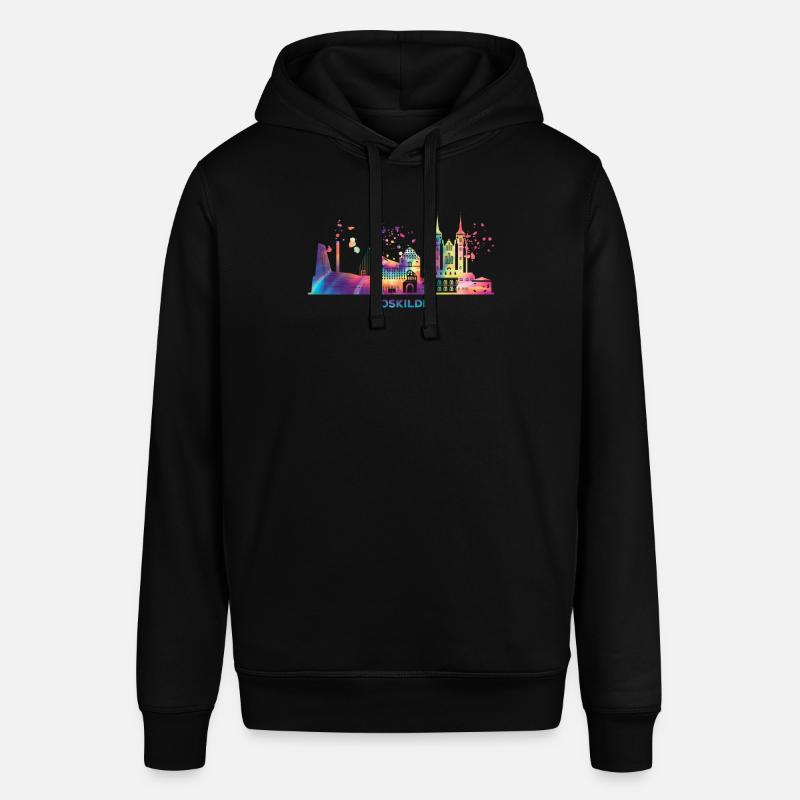 Roskilde Skyline Roskilde - Sweat à capuche SOUNDER Stanley/Stella Unisexe - noir