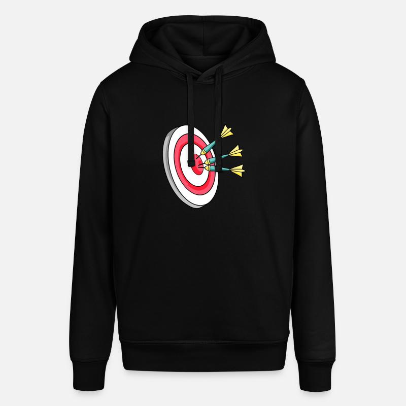 Fléchettes fléchettes - Sweat à capuche SOUNDER Stanley/Stella Unisexe - noir