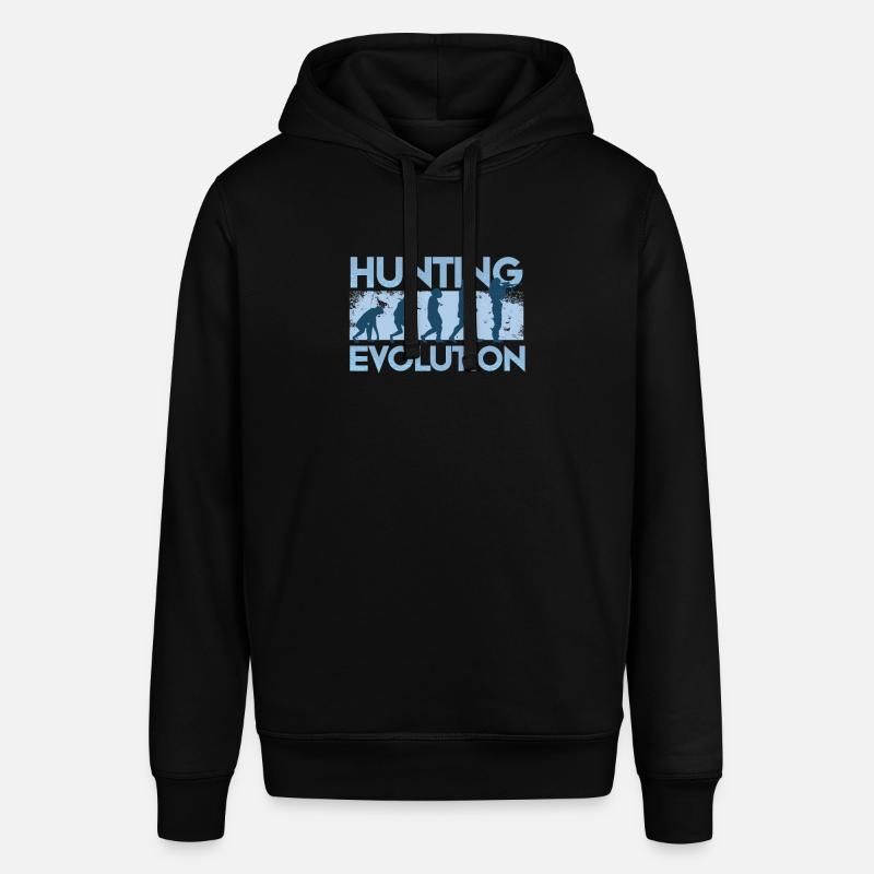 Évolution des chasseurs - Sweat à capuche SOUNDER Stanley/Stella Unisexe - noir