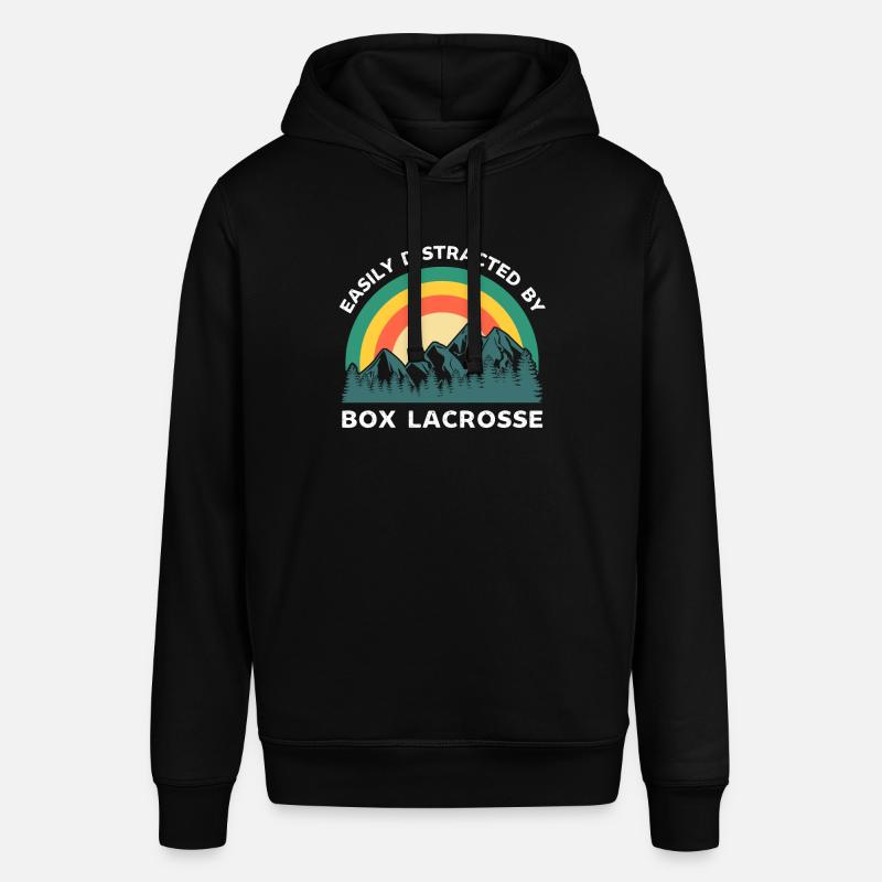 Facilement distrait par Box Lacrosse - Sweat à capuche SOUNDER Stanley/Stella Unisexe - noir