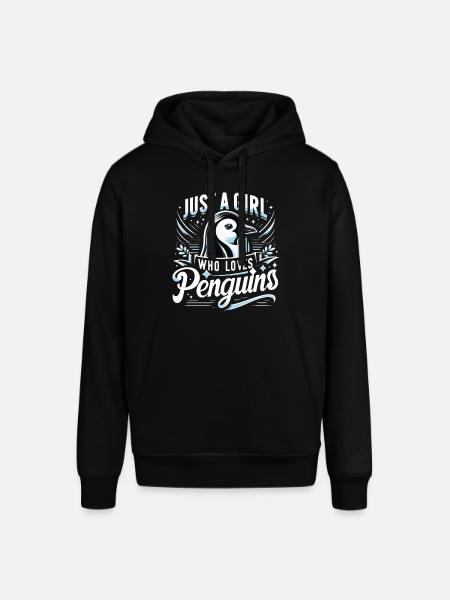 Pingvin pingvin dyr - Stanley/Stella SOUNDER unisex hoodie - sort