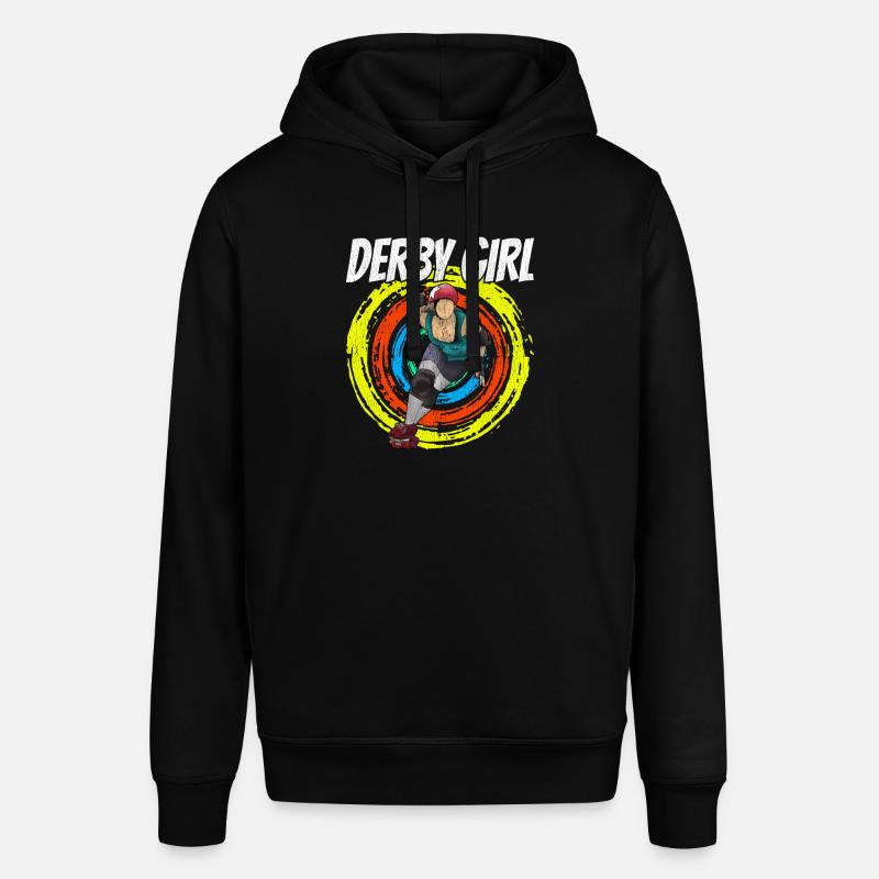 Roller Derby - Derby Mädchen - Stanley/Stella Unisex Hoodie SOUNDER - Schwarz
