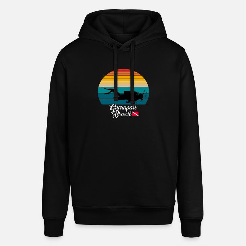 Guarapari Brésil Plongée - Sweat à capuche SOUNDER Stanley/Stella Unisexe - noir