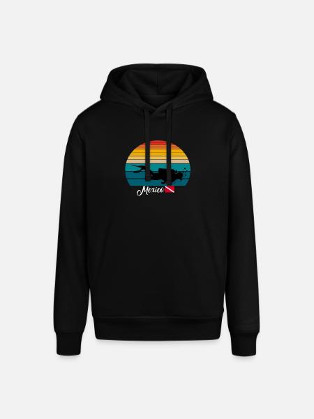 Mexico Scuba Diving Poison - Stanley/Stella SOUNDER Unisex Hoodie - black