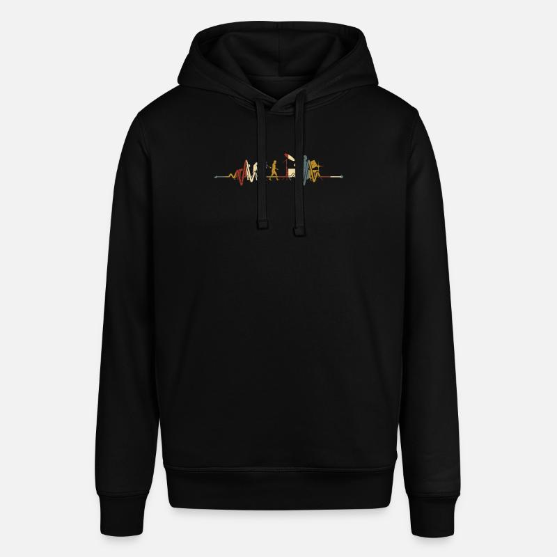 Retro Schlagzeuger Evolution Batteur - Sweat à capuche SOUNDER Stanley/Stella Unisexe - noir
