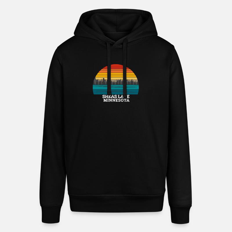 Lac Sheas Minnesota (États-Unis) - Sweat à capuche SOUNDER Stanley/Stella Unisexe - noir
