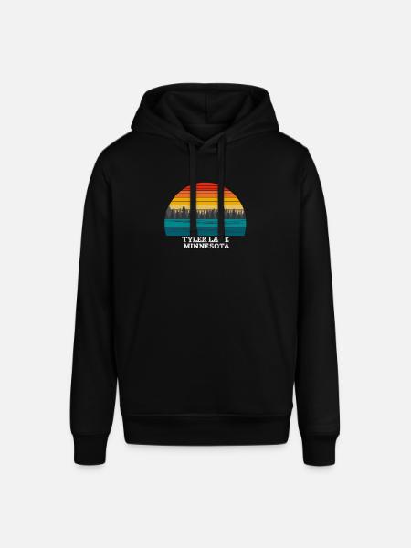 Tyler Lake Minnesota - Stanley/Stella SOUNDER Unisex Hoodie - black