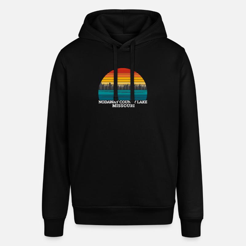 Comté de Nodaway Lac Missouri - Sweat à capuche SOUNDER Stanley/Stella Unisexe - noir
