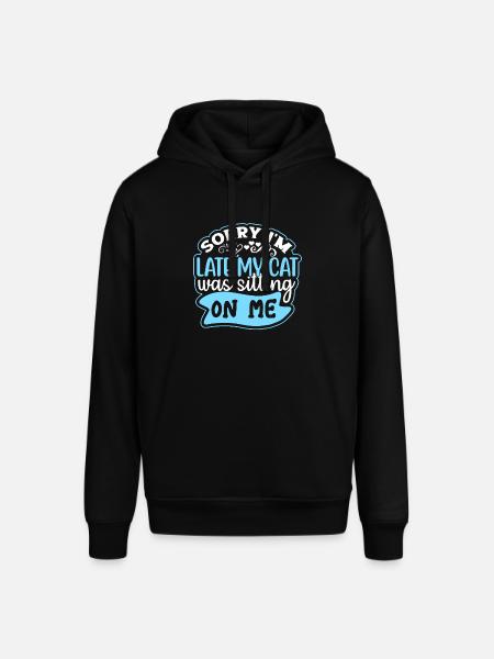 Delay Cat Cat Lovers Surprise Fun - Stanley/Stella SOUNDER Unisex Hoodie - black