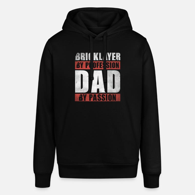 Papa par passion Profession Maçon - Sweat à capuche SOUNDER Stanley/Stella Unisexe - noir