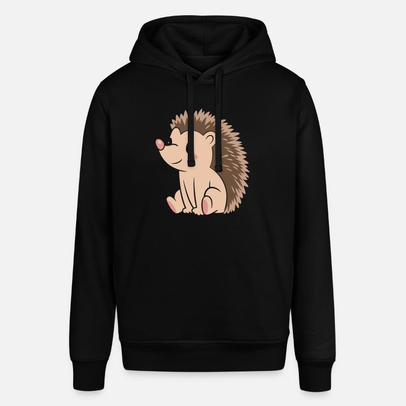 Hérisson - Sweat à capuche SOUNDER Stanley/Stella Unisexe - noir
