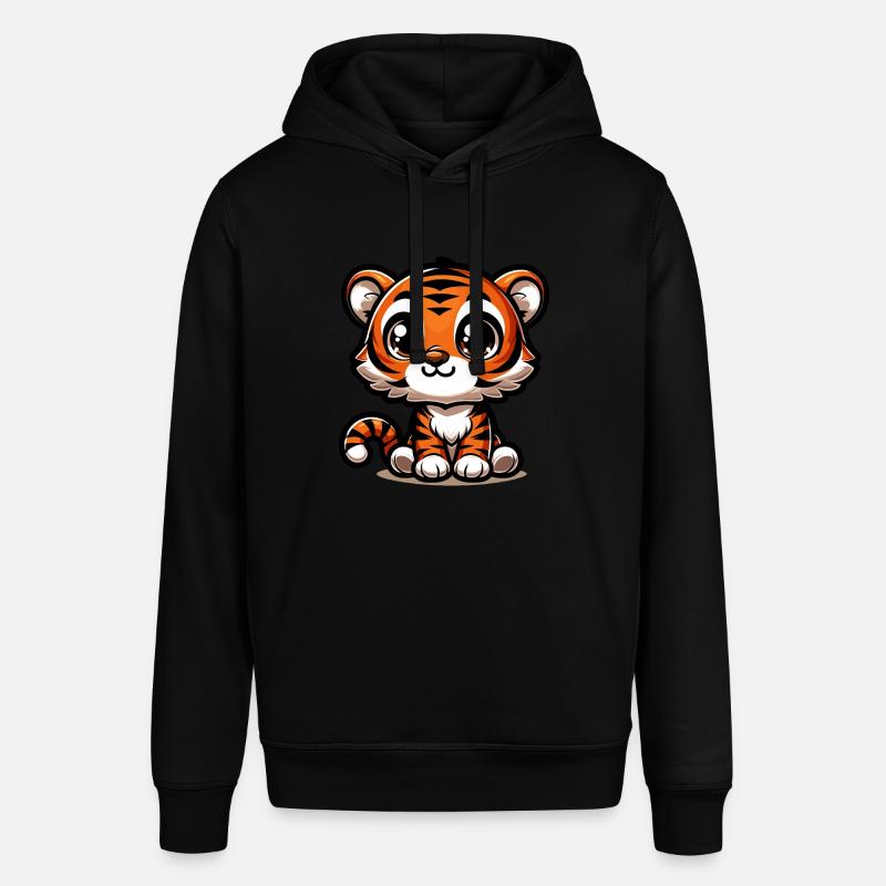 Bébé tigre mignon - Sweat à capuche SOUNDER Stanley/Stella Unisexe - noir