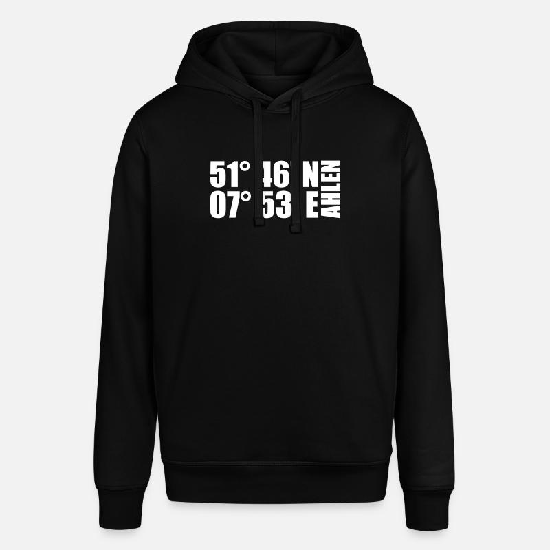 Coordonnées d’Ahlen - Sweat à capuche SOUNDER Stanley/Stella Unisexe - noir