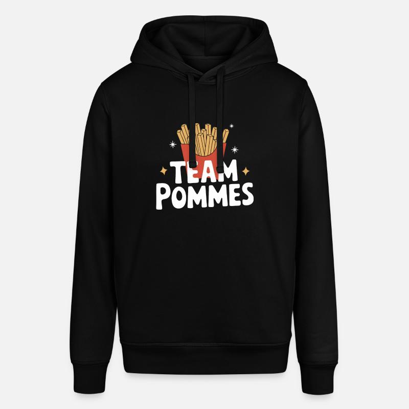 Frites, frites, restauration rapide - Sweat à capuche SOUNDER Stanley/Stella Unisexe - noir