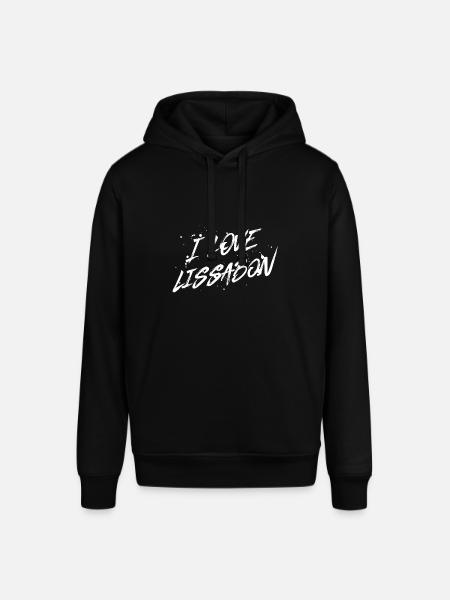 J’aime Lisbonne - Sweat à capuche SOUNDER Stanley/Stella Unisexe - noir