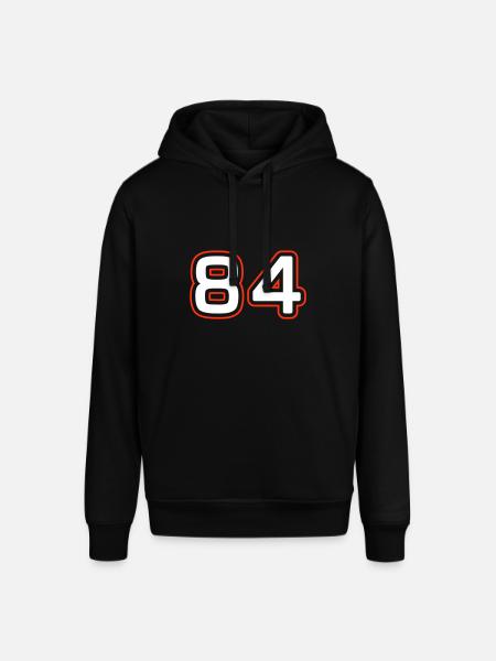 84 number symbol - Stanley/Stella SOUNDER Unisex Hoodie - black