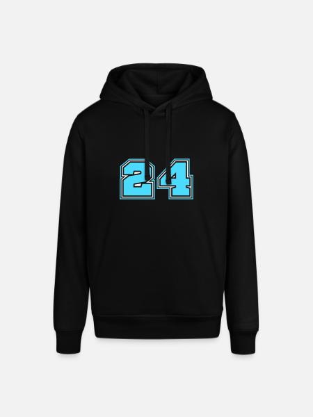 24 Numéro de numéro - Sweat à capuche SOUNDER Stanley/Stella Unisexe - noir