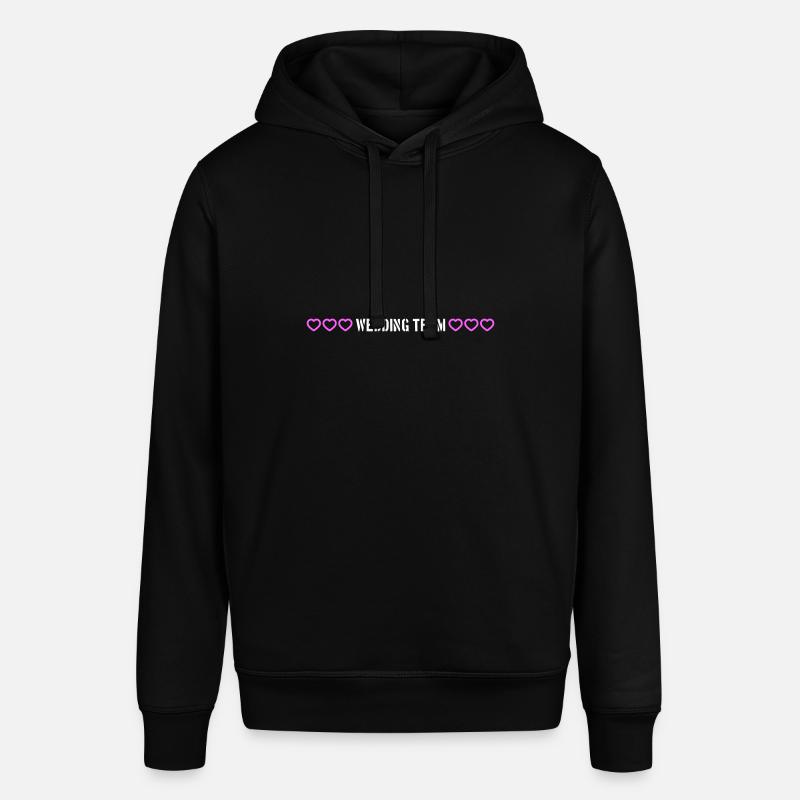 Coeurs d’équipe de mariage - Sweat à capuche SOUNDER Stanley/Stella Unisexe - noir