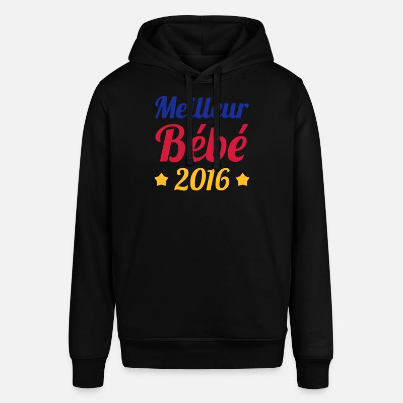 Meilleur Bébé 2016 | Naissance - Sweat à capuche SOUNDER Stanley/Stella Unisexe - noir
